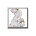 Picture of Baby Bunnies _GroupedProduct_Square_Mini_ _GroupedProduct_Square_Canvas_Framed_