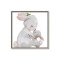 Picture of Baby Bunnies _GroupedProduct_Square_Mini_ _GroupedProduct_Square_Canvas_Framed_