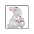 Picture of Baby Bunnies _GroupedProduct_Square_Mini_ _GroupedProduct_Square_Canvas_Framed_