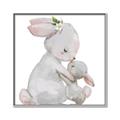Picture of Baby Bunnies _GroupedProduct_Square_Mini_ _GroupedProduct_Square_Canvas_Framed_