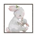 Picture of Baby Bunnies _GroupedProduct_Square_Mini_ _GroupedProduct_Square_Canvas_Framed_