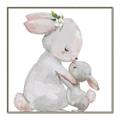 Picture of Baby Bunnies _GroupedProduct_Square_Mini_ _GroupedProduct_Square_Canvas_Framed_
