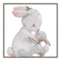 Picture of Baby Bunnies _GroupedProduct_Square_Mini_ _GroupedProduct_Square_Canvas_Framed_