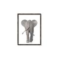 Picture of Behind Elephant _GroupedProduct_Rectangle_Portrait_Mini_ _GroupedProduct_Rectangle_Portrait_Canvas_Framed_