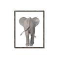 Picture of Behind Elephant _GroupedProduct_Rectangle_Portrait_Mini_ _GroupedProduct_Rectangle_Portrait_Canvas_Framed_