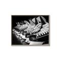 Picture of Pairs of Hockey Skates _GroupedProduct_Rectangle_Landscape_Mini_ _GroupedProduct_Rectangle_Landscape_Canvas_Framed_