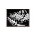 Picture of Pairs of Hockey Skates _GroupedProduct_Rectangle_Landscape_Mini_ _GroupedProduct_Rectangle_Landscape_Canvas_Framed_