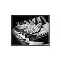 Picture of Pairs of Hockey Skates _GroupedProduct_Rectangle_Landscape_Mini_ _GroupedProduct_Rectangle_Landscape_Canvas_Framed_