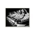 Picture of Pairs of Hockey Skates _GroupedProduct_Rectangle_Landscape_Mini_ _GroupedProduct_Rectangle_Landscape_Canvas_Framed_