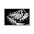 Picture of Pairs of Hockey Skates _GroupedProduct_Rectangle_Landscape_Mini_ _GroupedProduct_Rectangle_Landscape_Canvas_Framed_