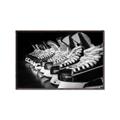 Picture of Pairs of Hockey Skates _GroupedProduct_Rectangle_Landscape_Mini_ _GroupedProduct_Rectangle_Landscape_Canvas_Framed_