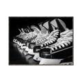 Picture of Pairs of Hockey Skates _GroupedProduct_Rectangle_Landscape_Mini_ _GroupedProduct_Rectangle_Landscape_Canvas_Framed_
