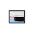 Picture of Hockey Puck  _GroupedProduct_Rectangle_Landscape_Mini_ _GroupedProduct_Rectangle_Landscape_Canvas_Framed_