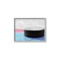 Picture of Hockey Puck  _GroupedProduct_Rectangle_Landscape_Mini_ _GroupedProduct_Rectangle_Landscape_Canvas_Framed_