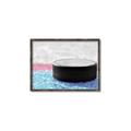 Picture of Hockey Puck  _GroupedProduct_Rectangle_Landscape_Mini_ _GroupedProduct_Rectangle_Landscape_Canvas_Framed_