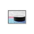 Picture of Hockey Puck  _GroupedProduct_Rectangle_Landscape_Mini_ _GroupedProduct_Rectangle_Landscape_Canvas_Framed_