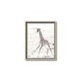Picture of Summer Giraffe _GroupedProduct_Rectangle_Portrait_Mini_ _GroupedProduct_Rectangle_Portrait_Canvas_Framed_