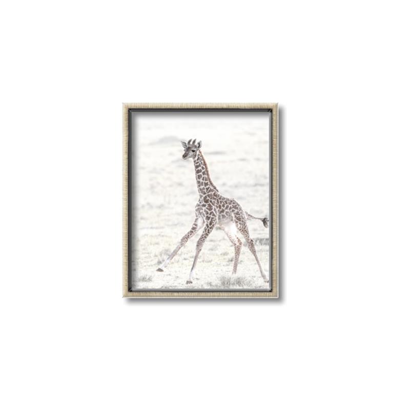 Picture of Summer Giraffe _GroupedProduct_Rectangle_Portrait_Mini_ _GroupedProduct_Rectangle_Portrait_Canvas_Framed_