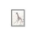 Picture of Summer Giraffe _GroupedProduct_Rectangle_Portrait_Mini_ _GroupedProduct_Rectangle_Portrait_Canvas_Framed_