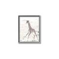 Picture of Summer Giraffe _GroupedProduct_Rectangle_Portrait_Mini_ _GroupedProduct_Rectangle_Portrait_Canvas_Framed_