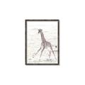 Picture of Summer Giraffe _GroupedProduct_Rectangle_Portrait_Mini_ _GroupedProduct_Rectangle_Portrait_Canvas_Framed_