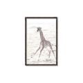 Picture of Summer Giraffe _GroupedProduct_Rectangle_Portrait_Mini_ _GroupedProduct_Rectangle_Portrait_Canvas_Framed_