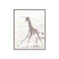 Picture of Summer Giraffe _GroupedProduct_Rectangle_Portrait_Mini_ _GroupedProduct_Rectangle_Portrait_Canvas_Framed_