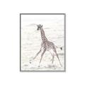 Picture of Summer Giraffe _GroupedProduct_Rectangle_Portrait_Mini_ _GroupedProduct_Rectangle_Portrait_Canvas_Framed_