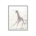 Picture of Summer Giraffe _GroupedProduct_Rectangle_Portrait_Mini_ _GroupedProduct_Rectangle_Portrait_Canvas_Framed_