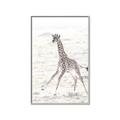 Picture of Summer Giraffe _GroupedProduct_Rectangle_Portrait_Mini_ _GroupedProduct_Rectangle_Portrait_Canvas_Framed_