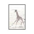 Picture of Summer Giraffe _GroupedProduct_Rectangle_Portrait_Mini_ _GroupedProduct_Rectangle_Portrait_Canvas_Framed_