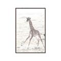 Picture of Summer Giraffe _GroupedProduct_Rectangle_Portrait_Mini_ _GroupedProduct_Rectangle_Portrait_Canvas_Framed_
