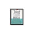 Picture of Water Hippo _GroupedProduct_Rectangle_Portrait_Mini_ _GroupedProduct_Rectangle_Portrait_Canvas_Framed_