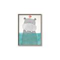 Picture of Water Hippo _GroupedProduct_Rectangle_Portrait_Mini_ _GroupedProduct_Rectangle_Portrait_Canvas_Framed_