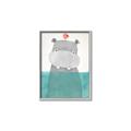 Picture of Water Hippo _GroupedProduct_Rectangle_Portrait_Mini_ _GroupedProduct_Rectangle_Portrait_Canvas_Framed_