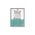 Picture of Water Hippo _GroupedProduct_Rectangle_Portrait_Mini_ _GroupedProduct_Rectangle_Portrait_Canvas_Framed_