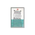 Picture of Water Hippo _GroupedProduct_Rectangle_Portrait_Mini_ _GroupedProduct_Rectangle_Portrait_Canvas_Framed_