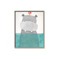 Picture of Water Hippo _GroupedProduct_Rectangle_Portrait_Mini_ _GroupedProduct_Rectangle_Portrait_Canvas_Framed_