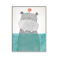 Picture of Water Hippo _GroupedProduct_Rectangle_Portrait_Mini_ _GroupedProduct_Rectangle_Portrait_Canvas_Framed_