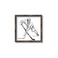 Picture of Hockey Sketch  _GroupedProduct_Square_Mini_ _GroupedProduct_Square_Canvas_Framed_