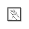 Picture of Hockey Sketch  _GroupedProduct_Square_Mini_ _GroupedProduct_Square_Canvas_Framed_