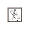 Picture of Hockey Sketch  _GroupedProduct_Square_Mini_ _GroupedProduct_Square_Canvas_Framed_