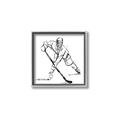 Picture of Hockey Sketch  _GroupedProduct_Square_Mini_ _GroupedProduct_Square_Canvas_Framed_