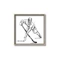 Picture of Hockey Sketch  _GroupedProduct_Square_Mini_ _GroupedProduct_Square_Canvas_Framed_