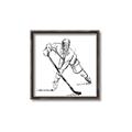 Picture of Hockey Sketch  _GroupedProduct_Square_Mini_ _GroupedProduct_Square_Canvas_Framed_