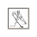 Picture of Hockey Sketch  _GroupedProduct_Square_Mini_ _GroupedProduct_Square_Canvas_Framed_