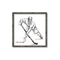 Picture of Hockey Sketch  _GroupedProduct_Square_Mini_ _GroupedProduct_Square_Canvas_Framed_