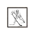 Picture of Hockey Sketch  _GroupedProduct_Square_Mini_ _GroupedProduct_Square_Canvas_Framed_
