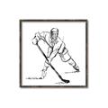 Picture of Hockey Sketch  _GroupedProduct_Square_Mini_ _GroupedProduct_Square_Canvas_Framed_