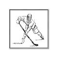 Picture of Hockey Sketch  _GroupedProduct_Square_Mini_ _GroupedProduct_Square_Canvas_Framed_